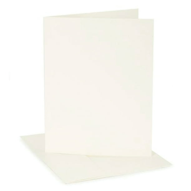 Folding Card Square Transparent 12,5x12,5 CM/12x12 cm 25x envelopes
